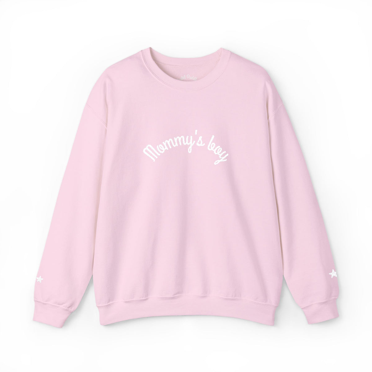 Mommy’s boy Embroidered Crewneck Sweatshirt