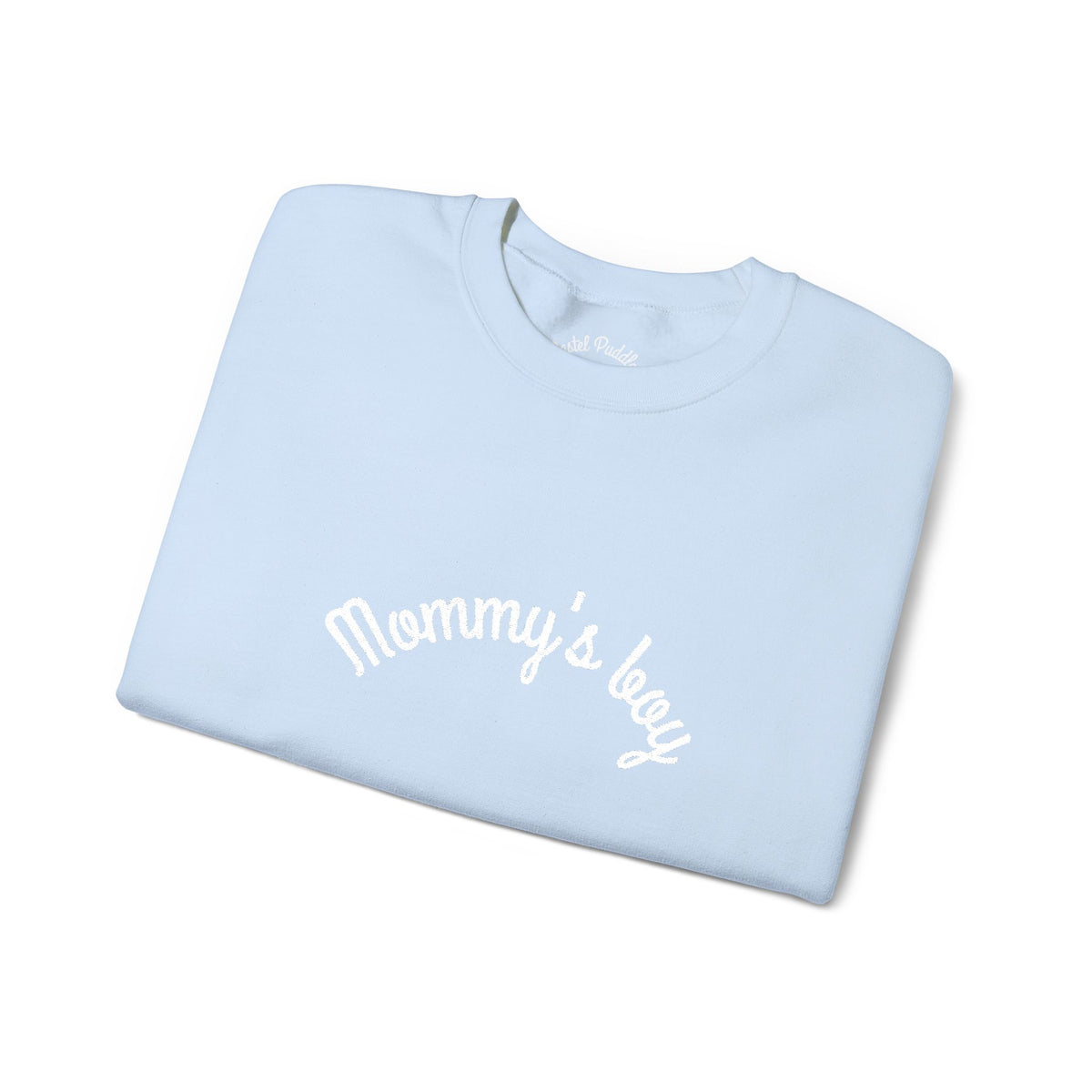 Mommy’s boy Embroidered Crewneck Sweatshirt