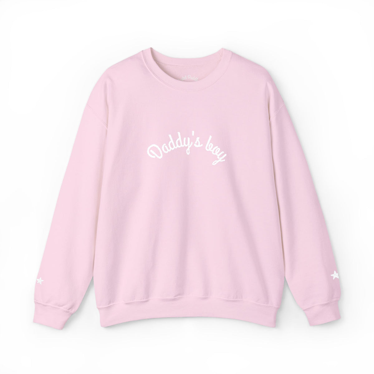 Daddy’s boy Embroidered Crewneck Sweatshirt
