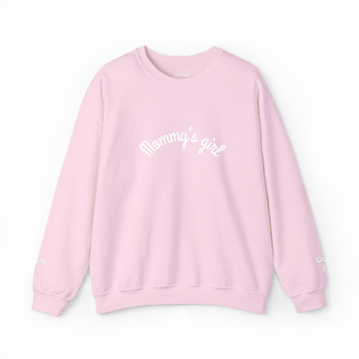 Mommy’s Girl Embroidered Crewneck Sweatshirt