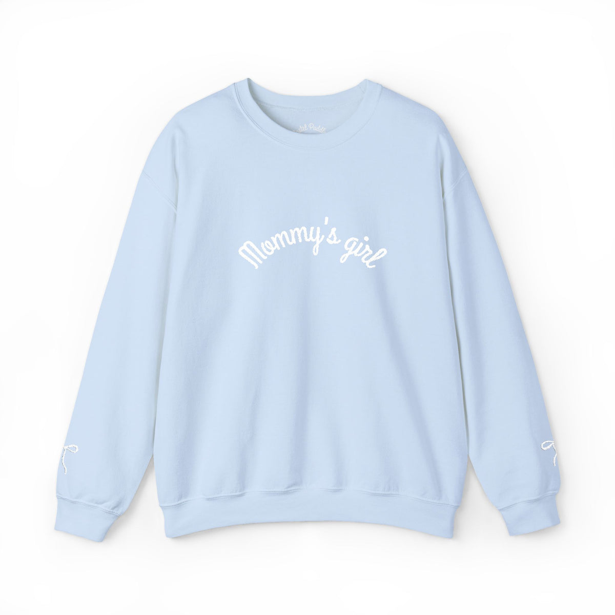 Mommy’s Girl Embroidered Crewneck Sweatshirt