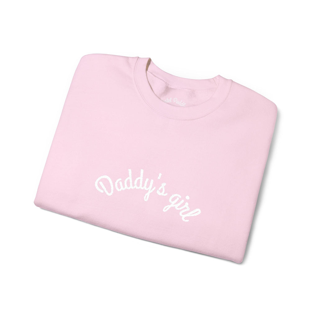 Daddy’s Girl Embroidered Crewneck Sweatshirt