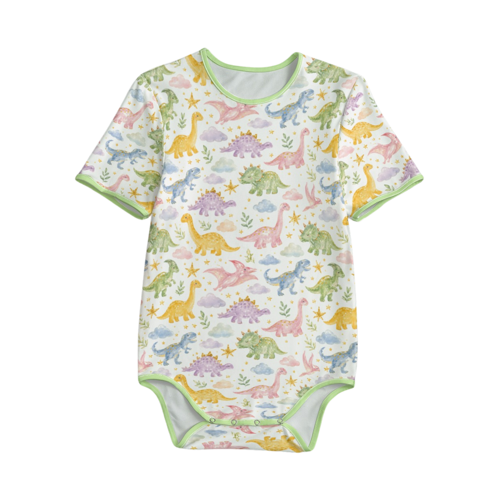 Dino Daydreams short sleeve onesie