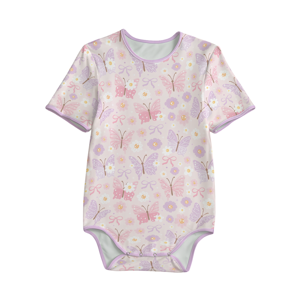 Blossom Butterflies short sleeve onesie