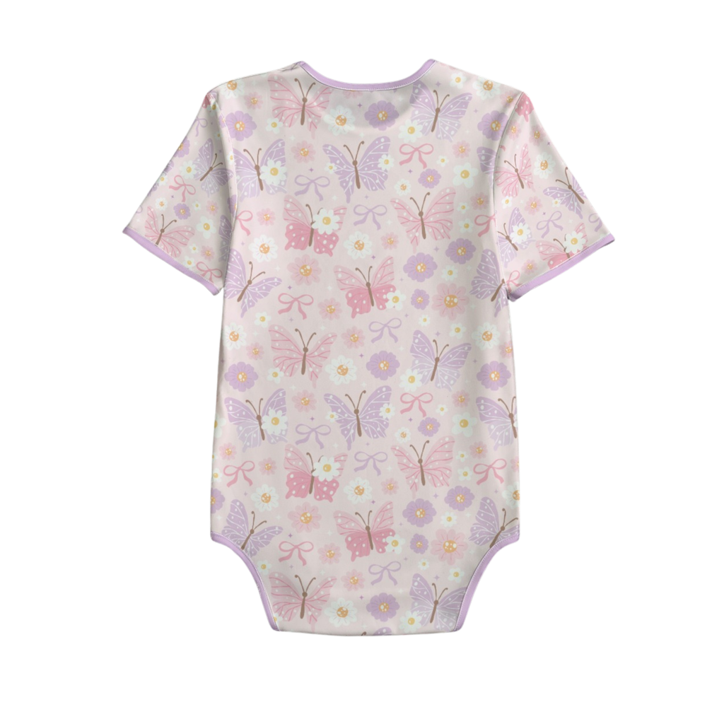 Blossom Butterflies short sleeve onesie