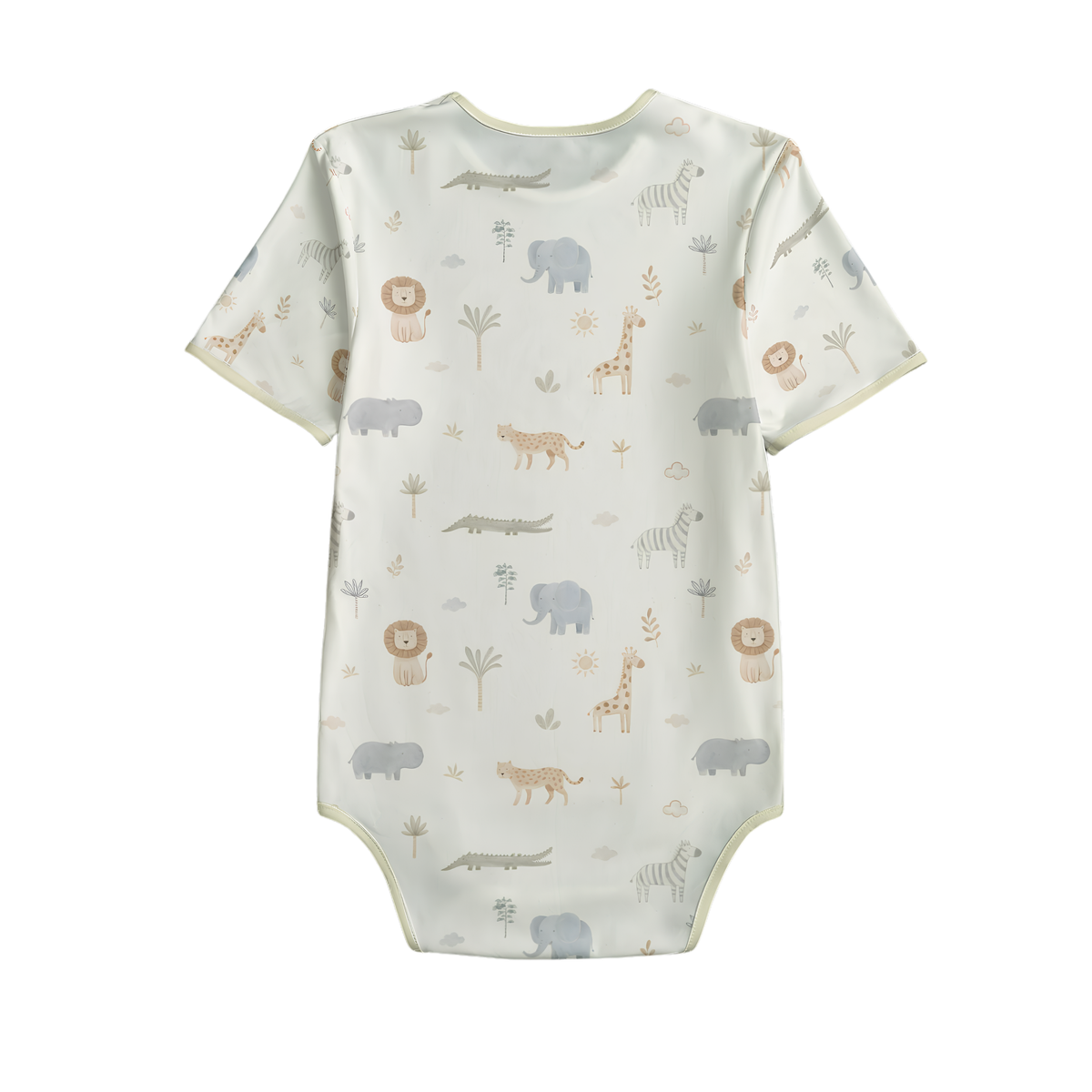 Safari Animals short sleeve onesie