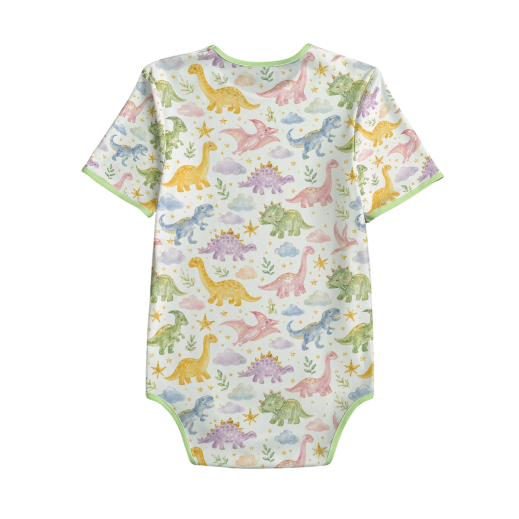 Dino Daydreams short sleeve onesie
