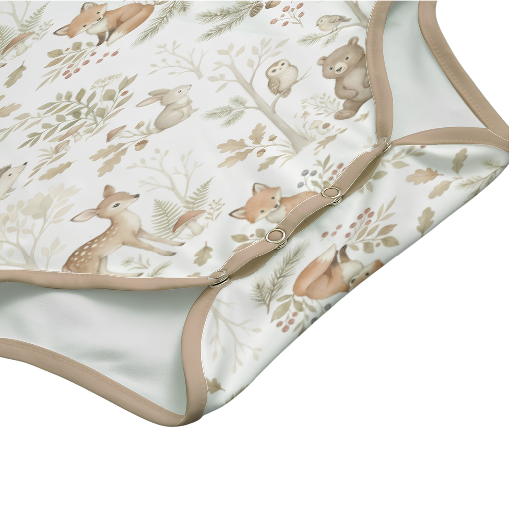 Woodland Baby short sleeve onesie